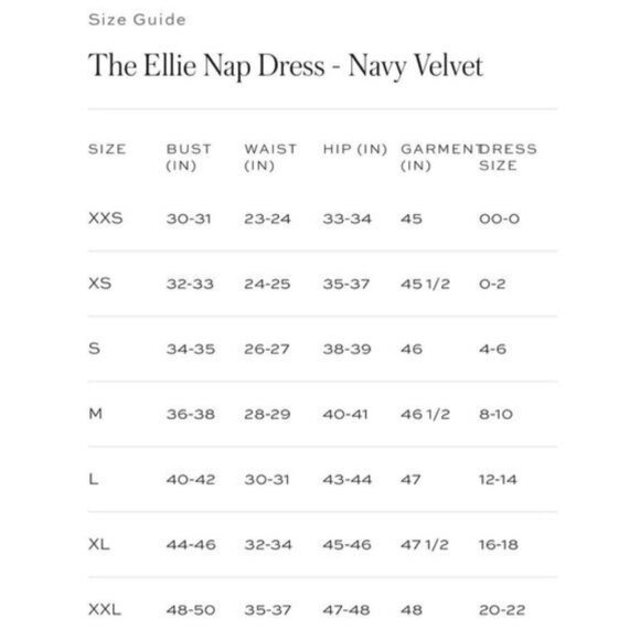 💕HILL HOUSE💕 ~ Ellie Nap Dress ~ Navy Blue Velvet Large NWT - Picture 7 of 15